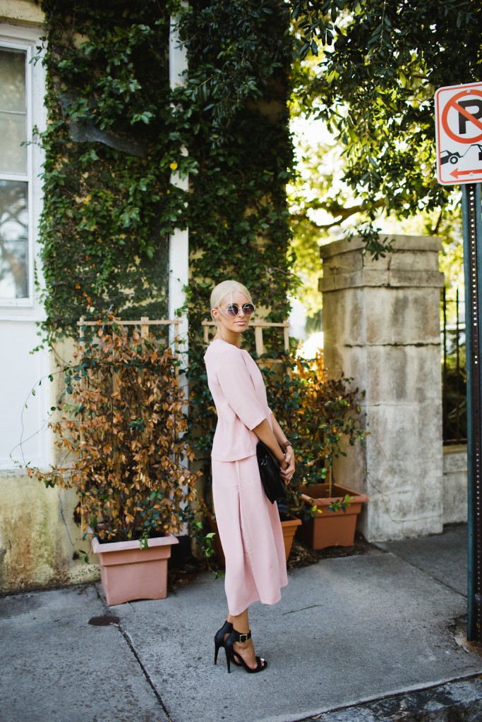 Chicwish Rouge Pink Set // Charleston Fashion Blogger Dannon, Like The Yogurt