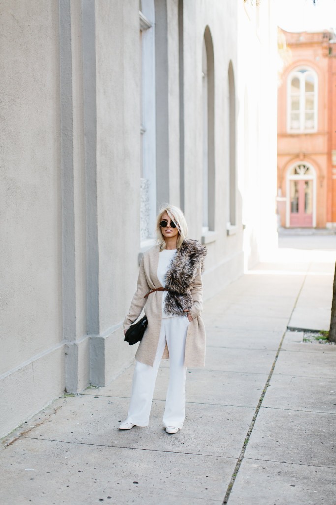 NYFW: Trousers + Faux Furs SS16 AW16 Street Style // Charleston Fashion Blogger Dannon Like The Yogurt