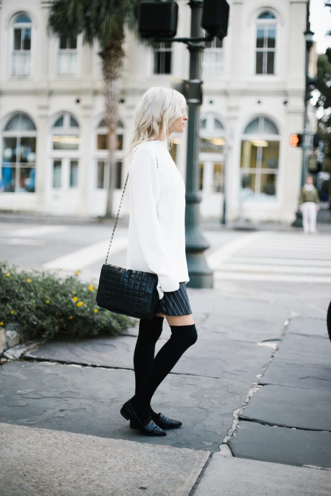 Skirt With Knee High Socks