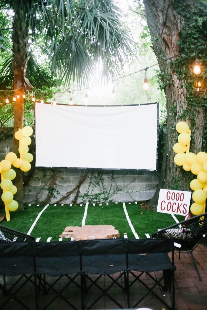 carolina gamecocks tailgate themed party // charleston fashion lifestyle blogger dannon k collard
